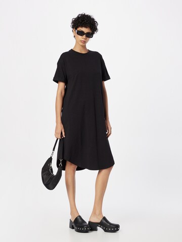 Robe oversize QS en noir