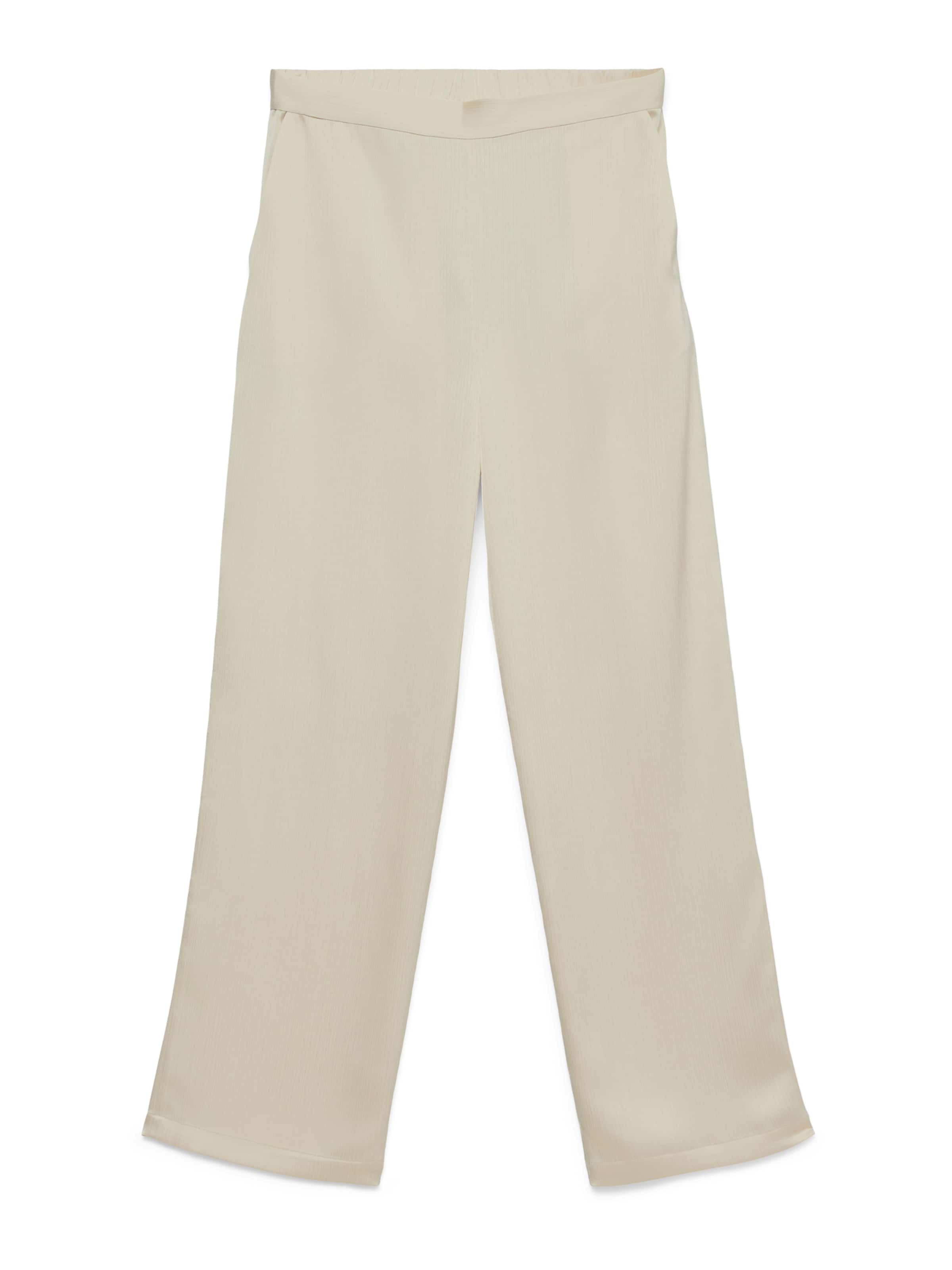 Wide leg Pantaloni 'VMKINSLEY' de la VERO MODA pe bej: față