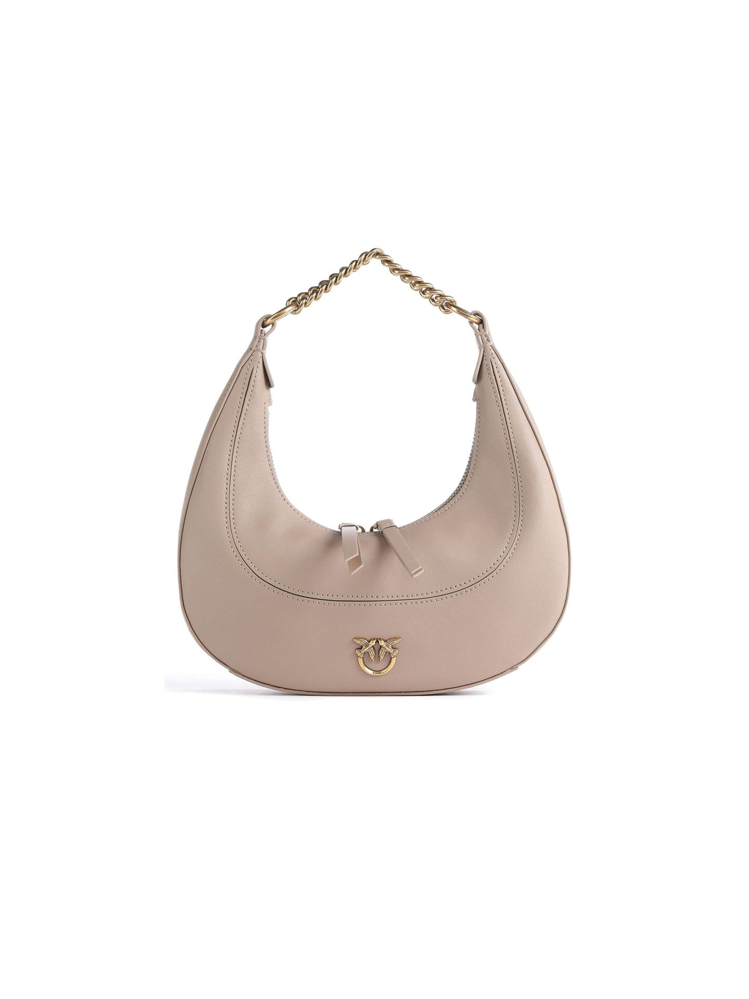 PINKO Shoulder Bag in Beige: front