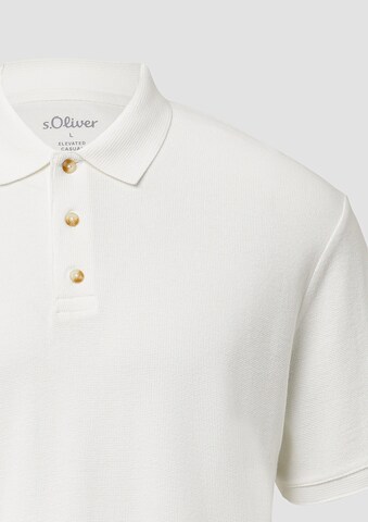 s.Oliver Poloshirt in Weiß