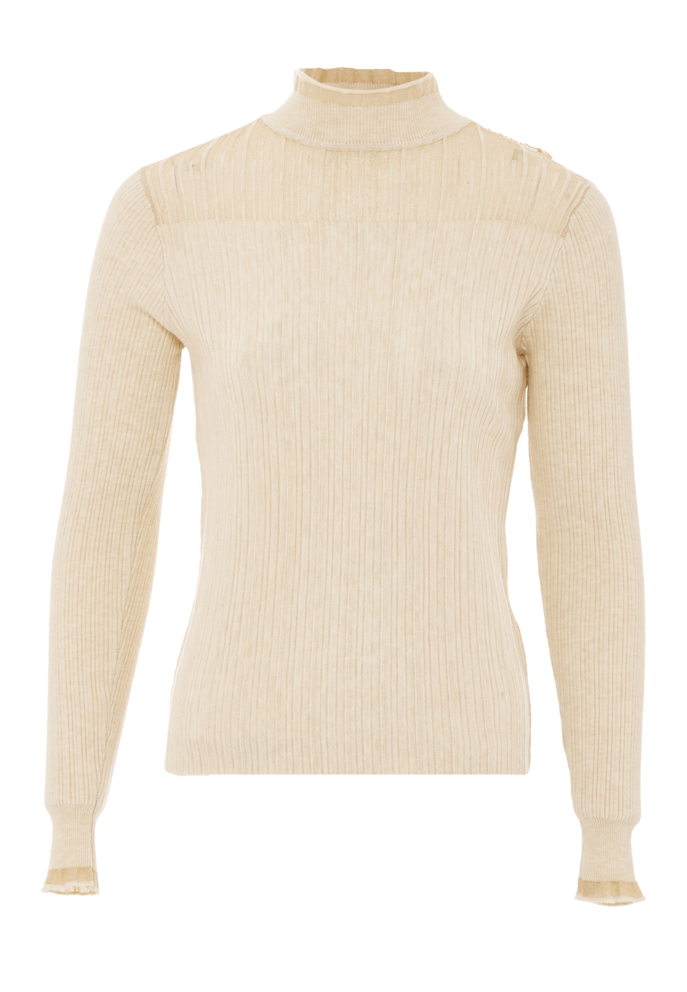 NAEMI Trui in Beige: voorkant