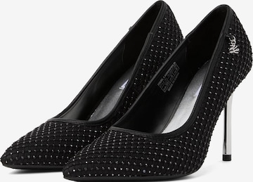 Karl Lagerfeld Avokkaat ' Sarabande Mesh-Pumps mit Edelsteinen ' värissä musta: etupuoli
