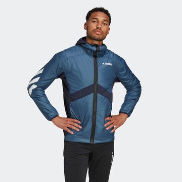 ADIDAS TERREX Outdoor jacket in Blue: front