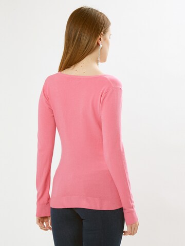 Influencer Pullover in Pink