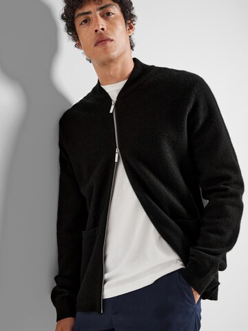 Vestes en maille 'SLHREASON' SELECTED HOMME en noir