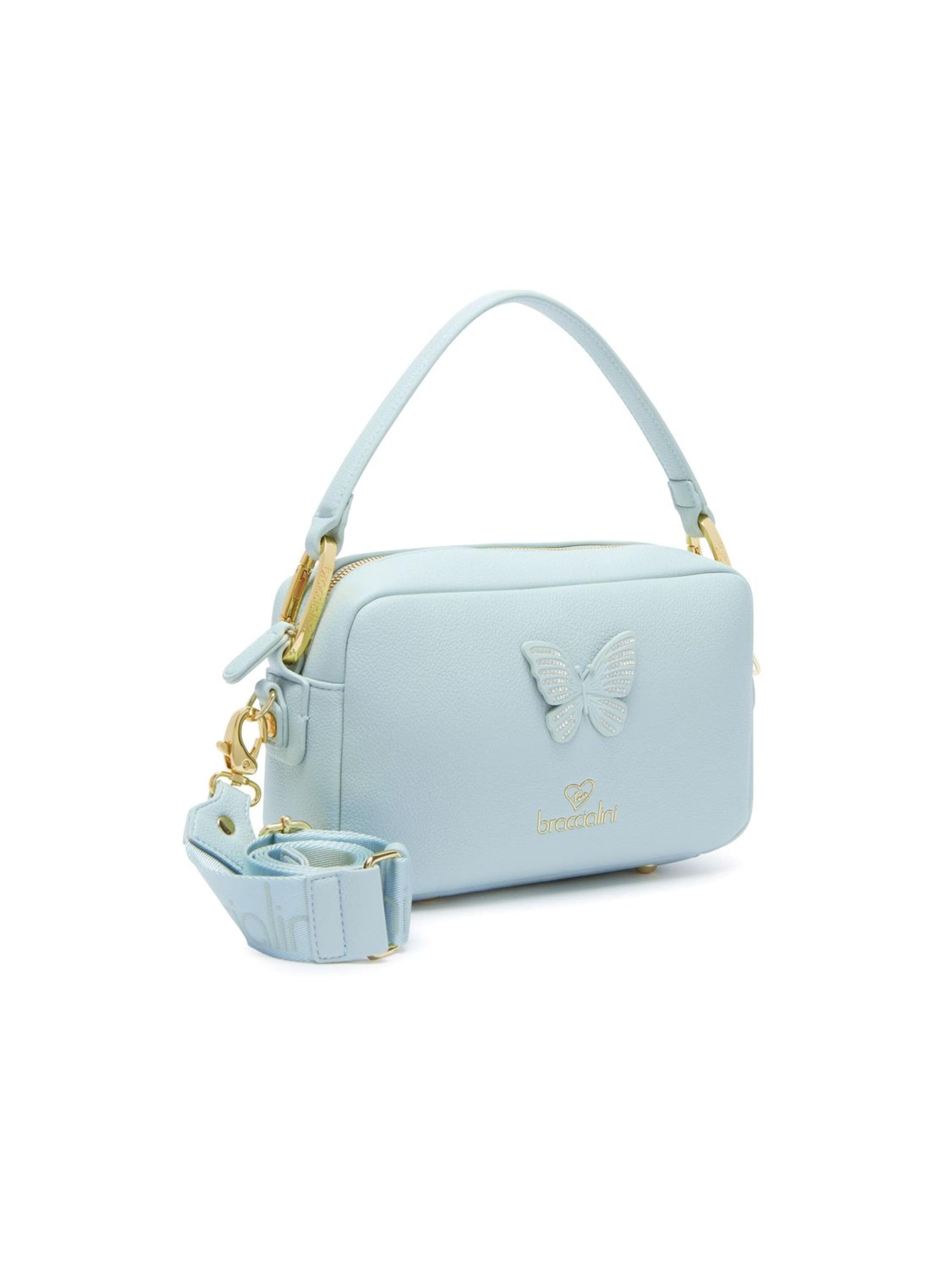 Borsa a tracolla 'Jinny Mix' di Braccialini in blu