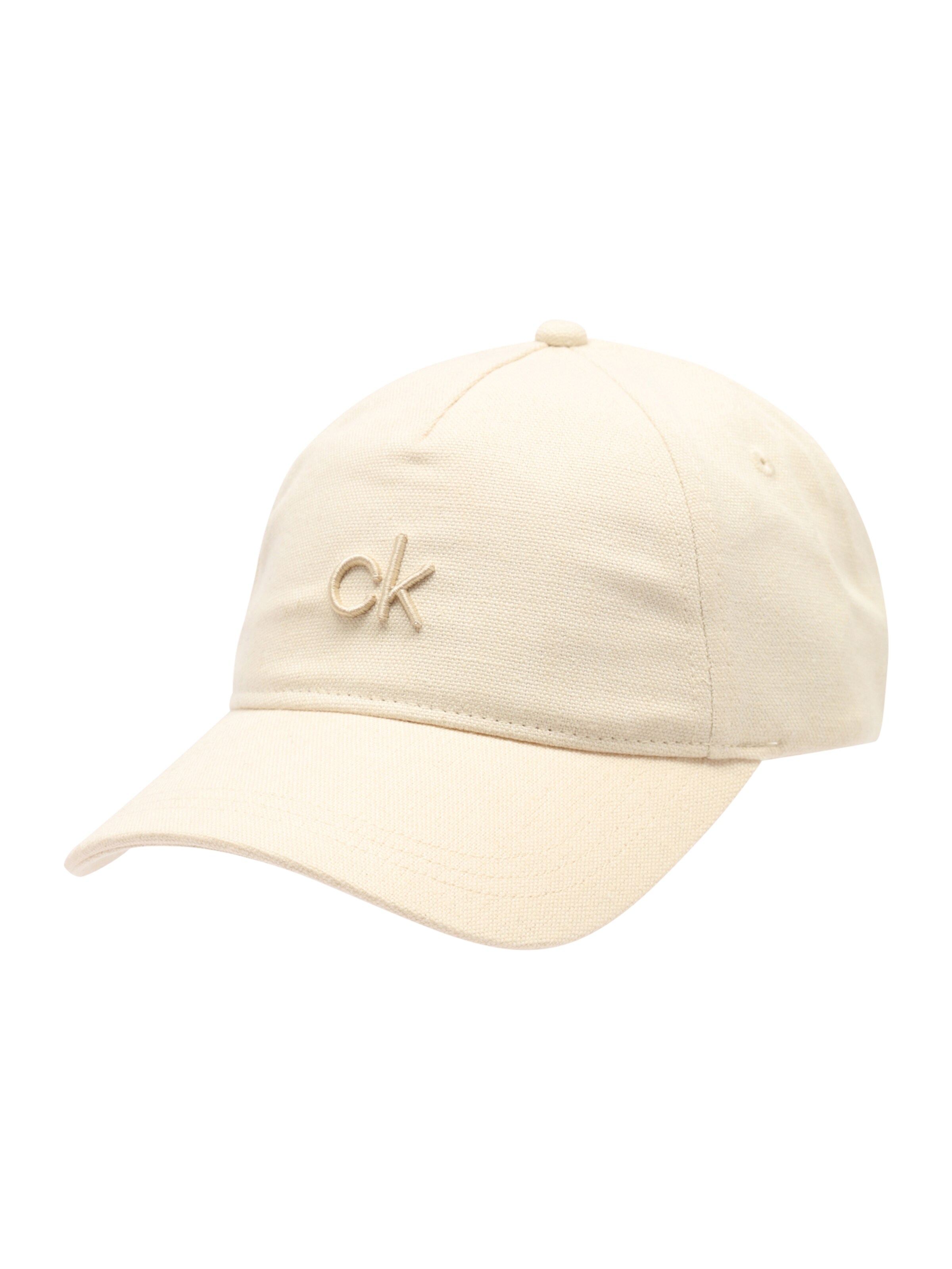 Casquette 'Raised' Calvin Klein en beige : devant
