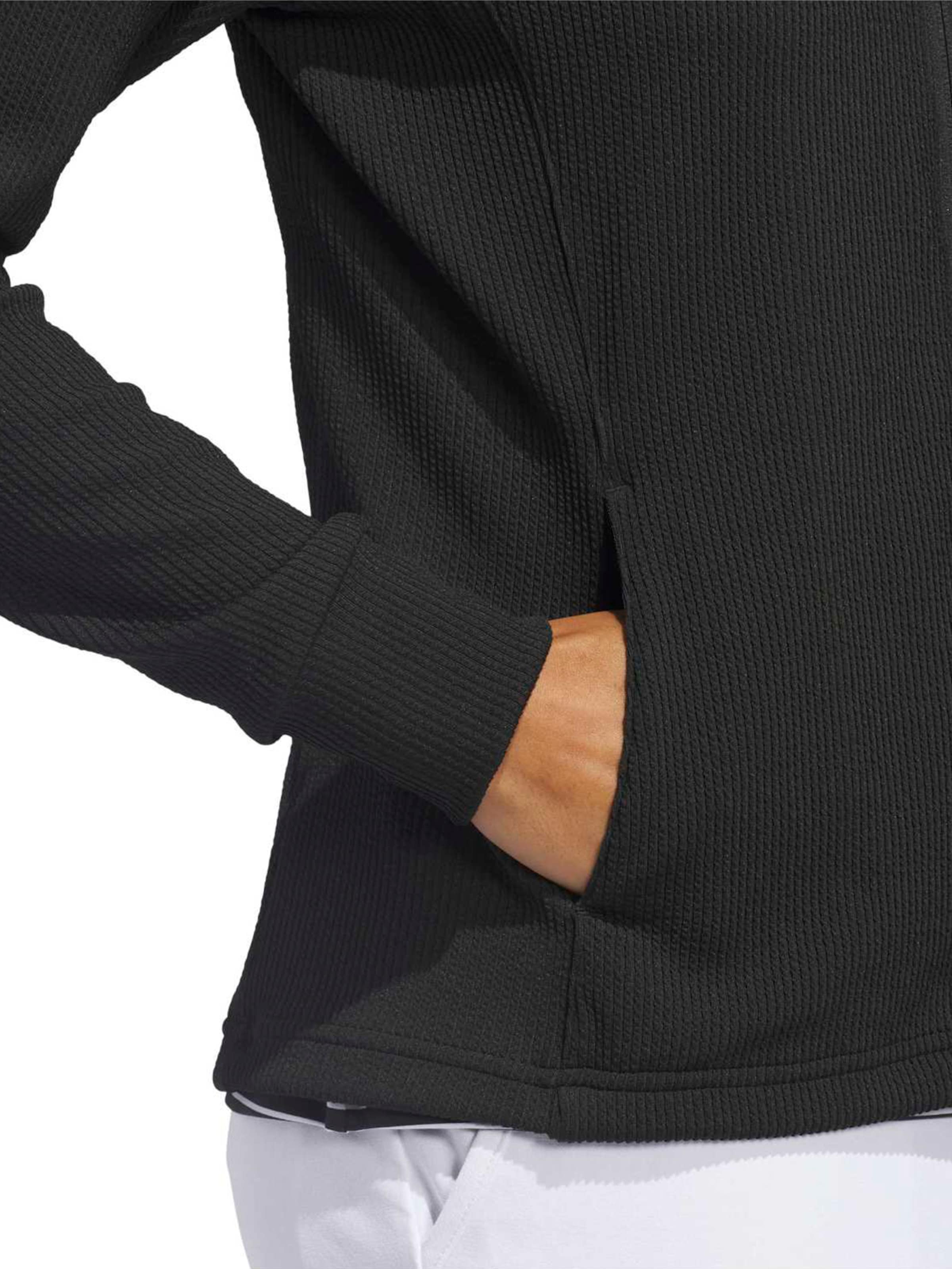 ADIDAS GOLF Яке за трениране в черно