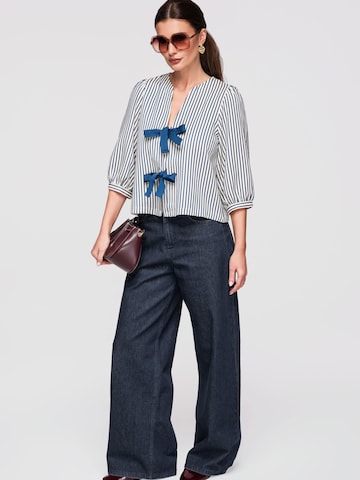 Camicia da donna di Ombre in blu