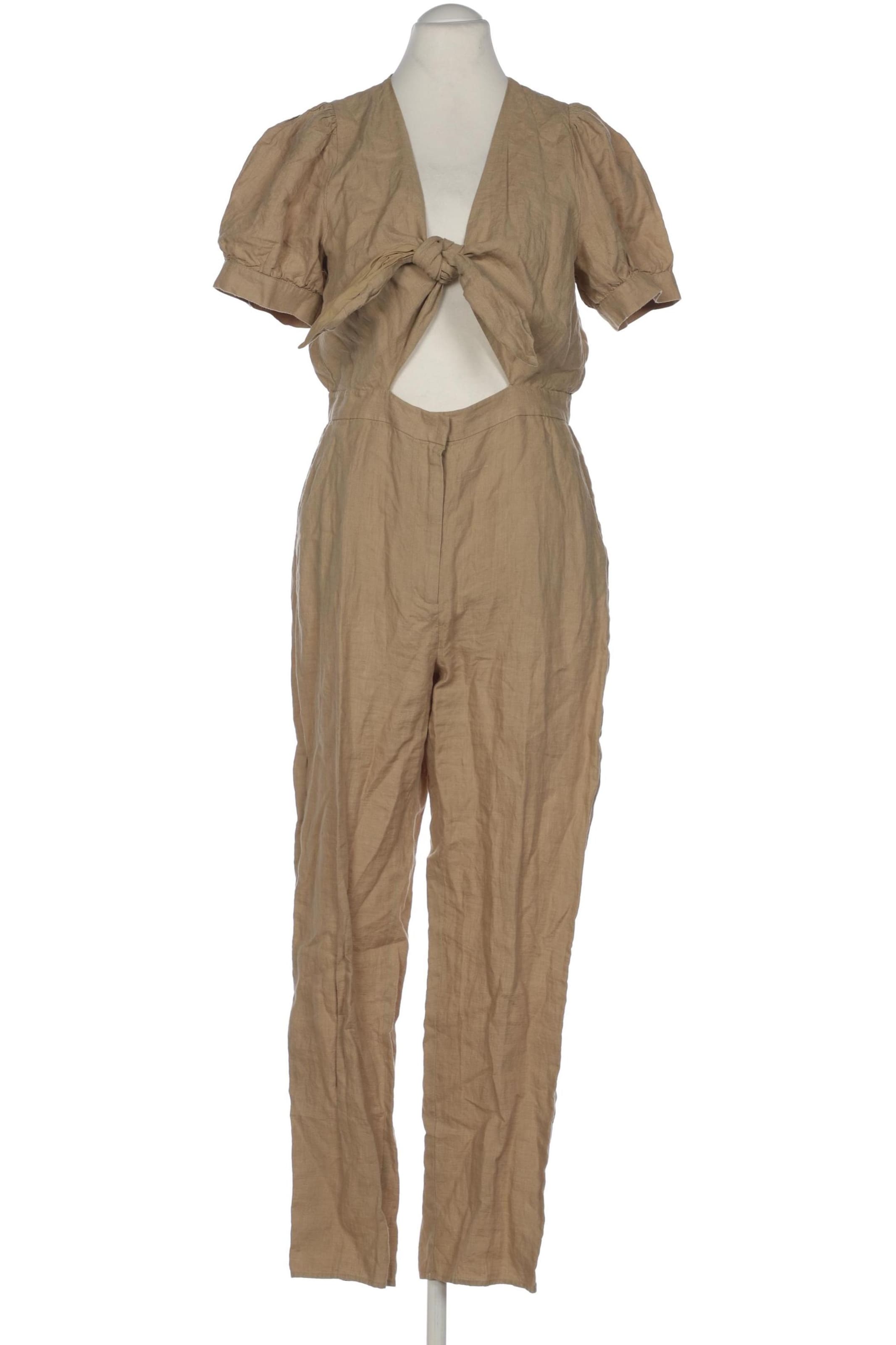 & Other Stories Overall oder Jumpsuit XXL in Beige: Vorderseite