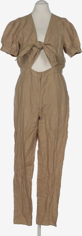 & Other Stories Overall oder Jumpsuit XXL in Beige: Vorderseite