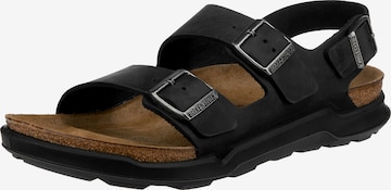 BIRKENSTOCK Sandals in Black: front