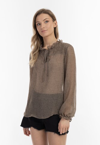 Chemisier DreiMaster Vintage en marron