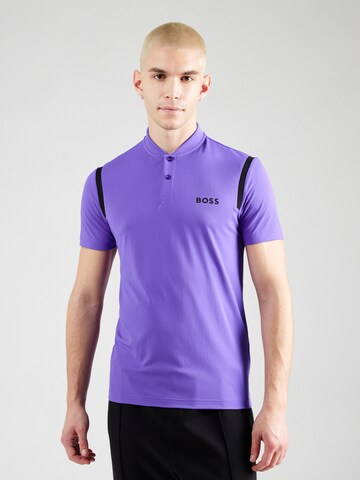 BOSS Performance shirt 'Pariq' in Purple: front