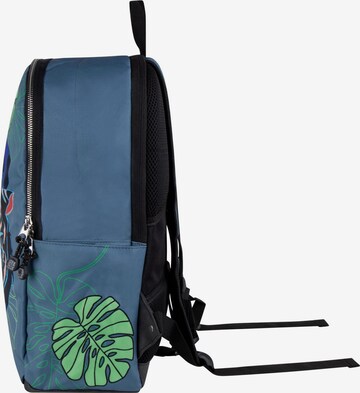 Pick & Pack Backpack 'Dangerous Cat L' in Blue