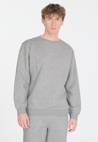 North Bend Sweatshirt 'Easterlin' in Grau: Vorderseite