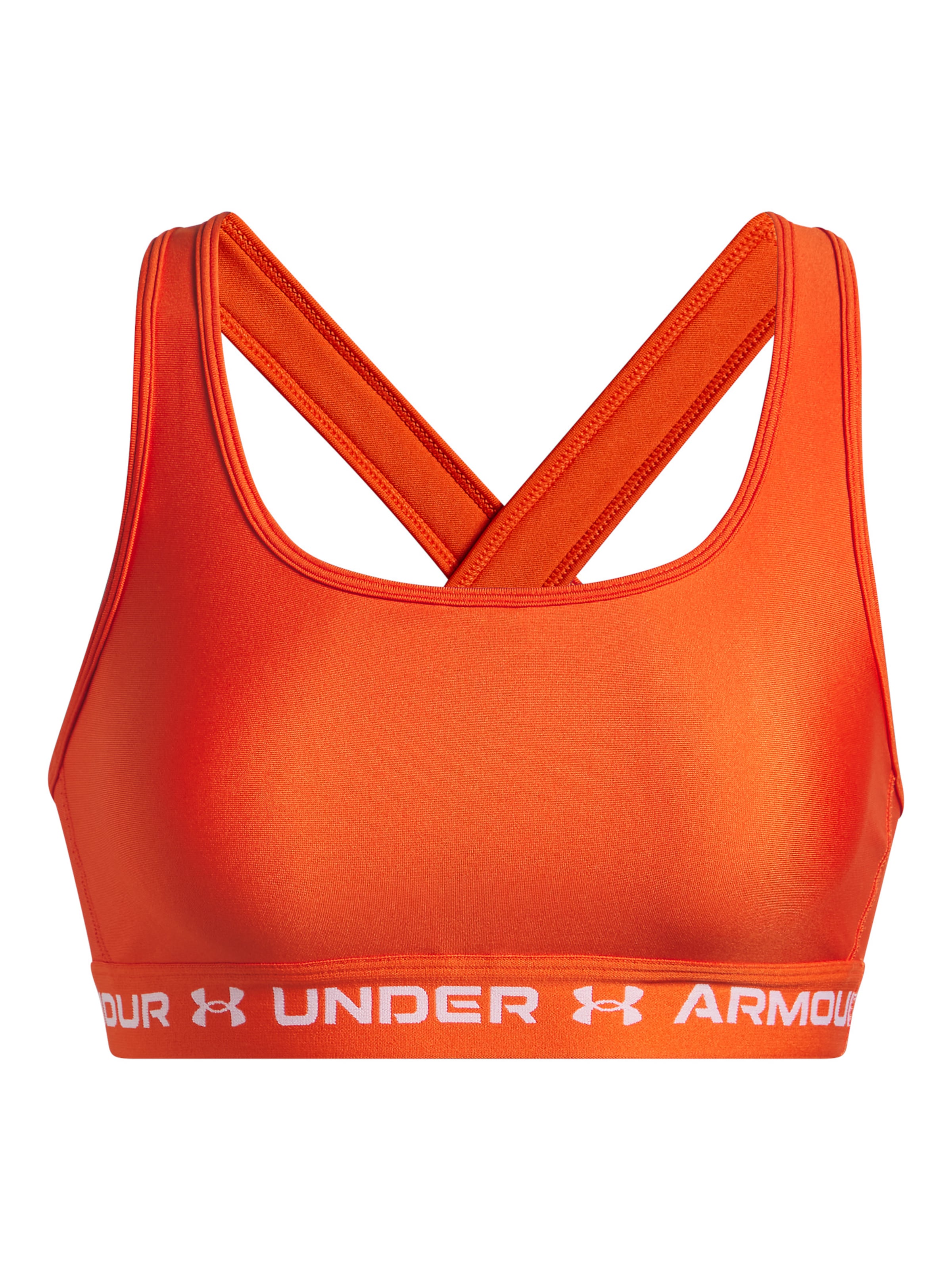 UNDER ARMOUR Sport bh in Oranje: voorkant