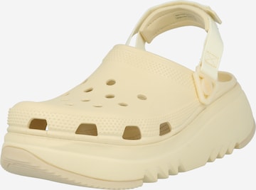 Crocs Clogs 'Hiker Xscape' in Yellow: front
