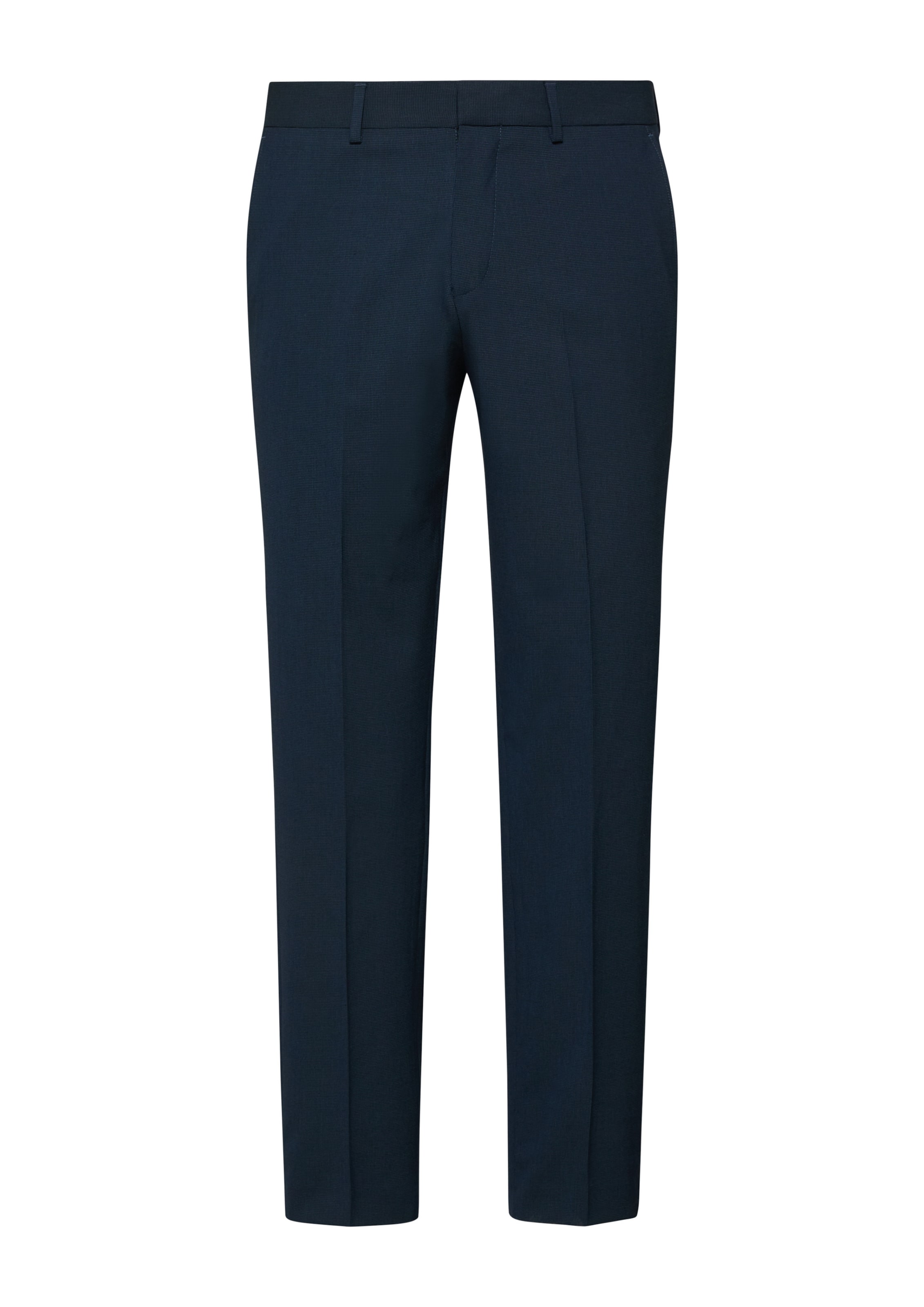 s.Oliver Regular Pleated Pants in Blue: front