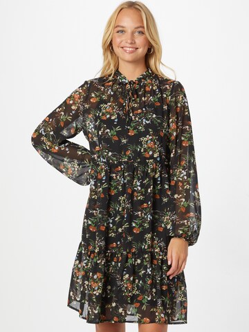 Robe-chemise VILA en noir : devant