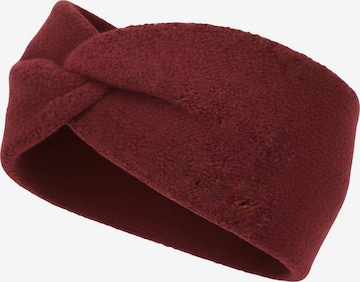 styleBREAKER Headband 'Feinstrick Stirnband Twist Knoten' in Red: front
