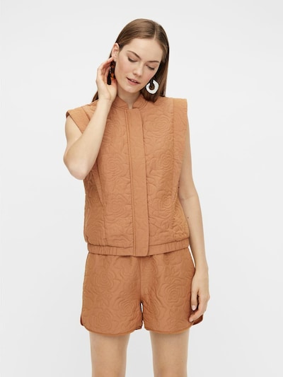 Y.A.S Vest in Brown, View model