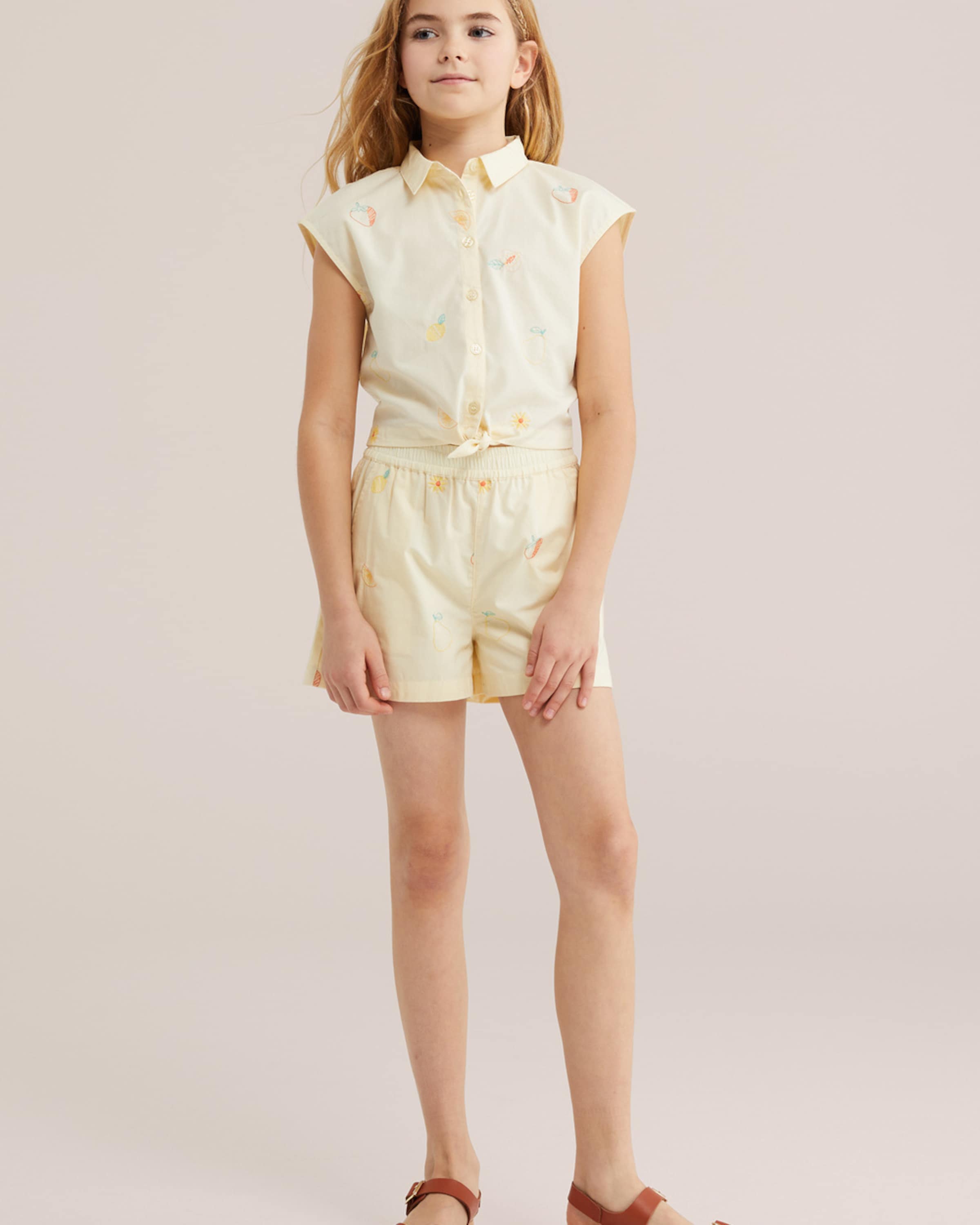 WE Fashion Bluse i gul