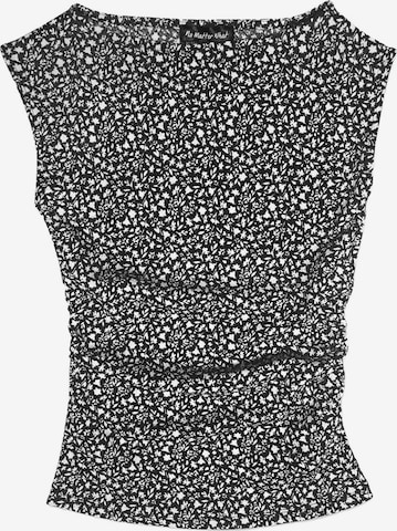No Matter What Blouse in Zwart: voorkant