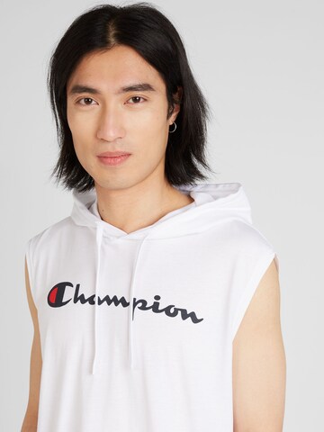 Tricou de la Champion Authentic Athletic Apparel pe alb