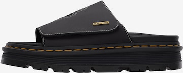 juoda Dr. Martens Šlepetės 'ZebZag': priekis