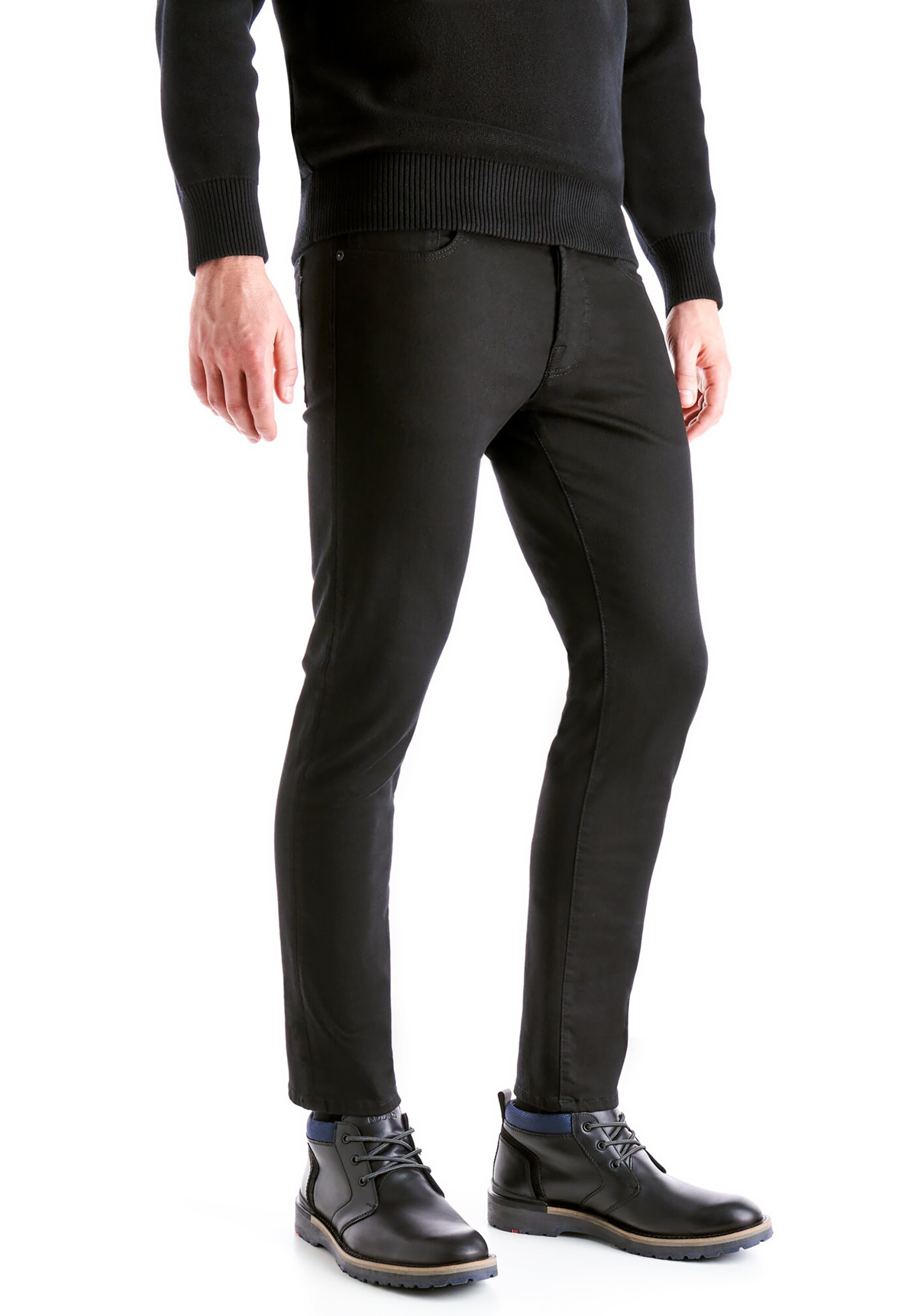 LLOYD Lace-up shoe 'Visby' in Black: front