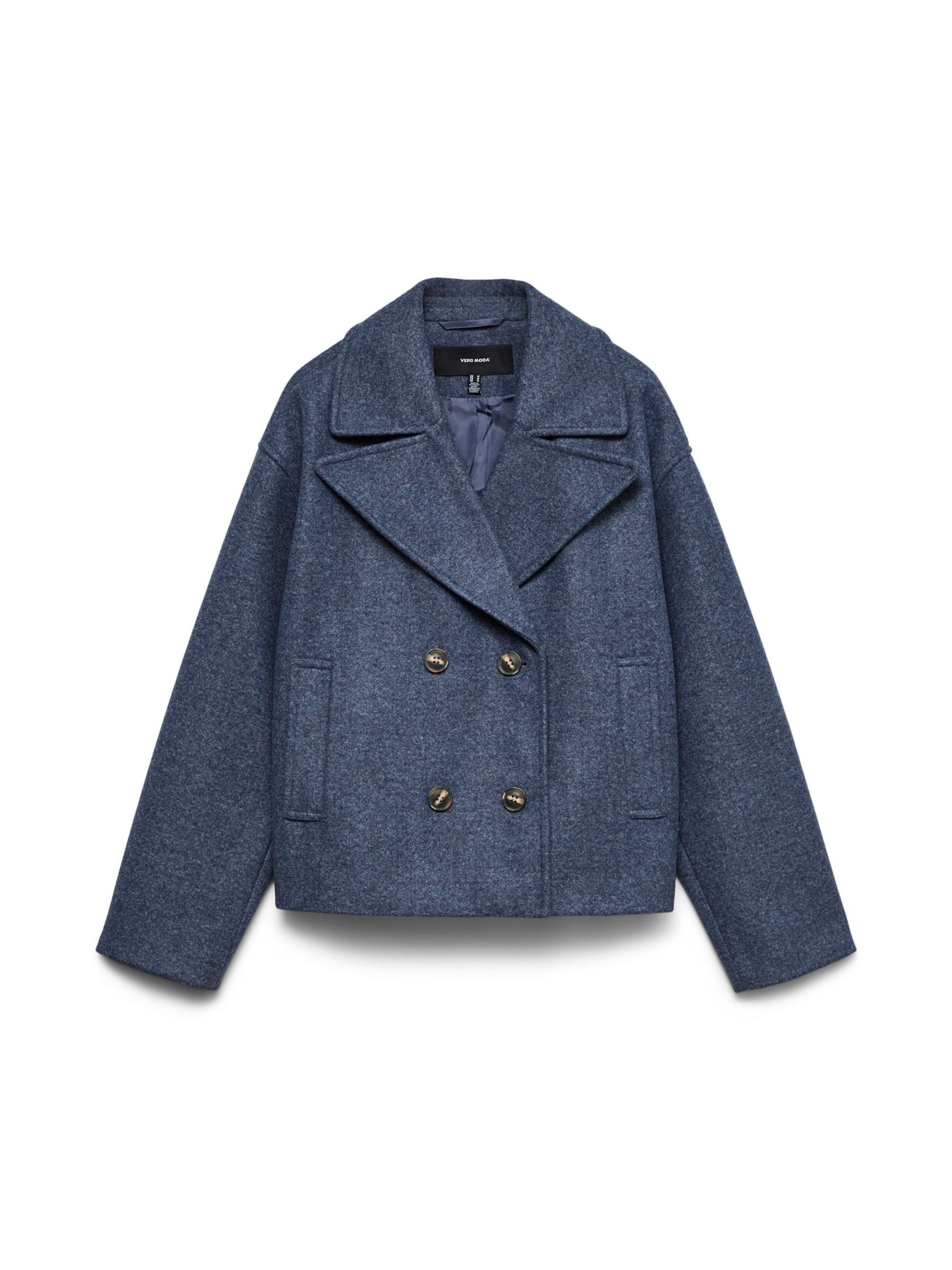 Veste mi-saison 'VMVinceline' VERO MODA en bleu : devant