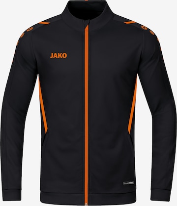 JAKO Sportjacke in Schwarz: Vorderseite