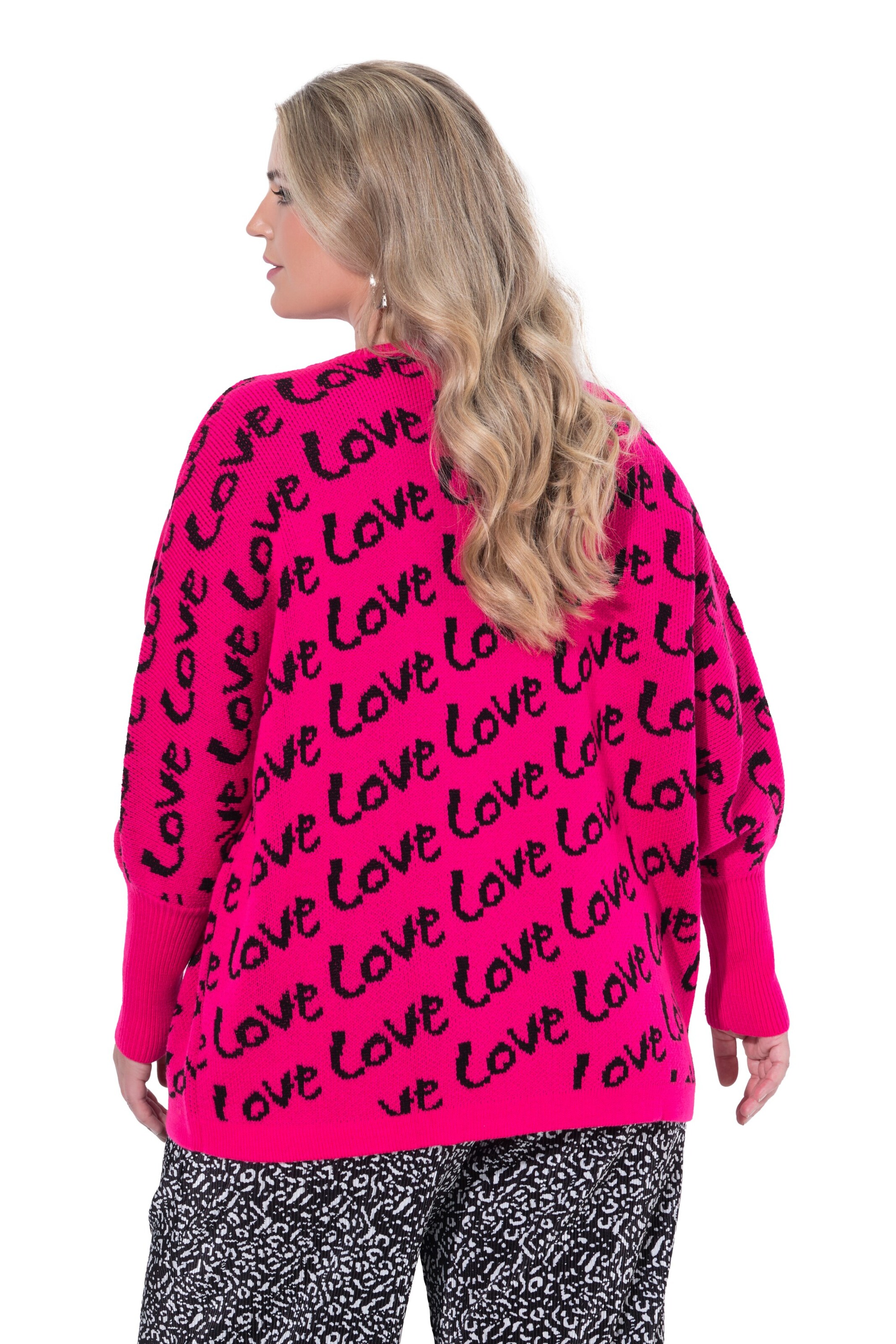 MIAMODA Sweater in Pink