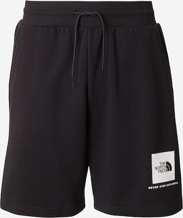 Pantaloni 'BOX NSE LIGHT' de la THE NORTH FACE pe negru: față