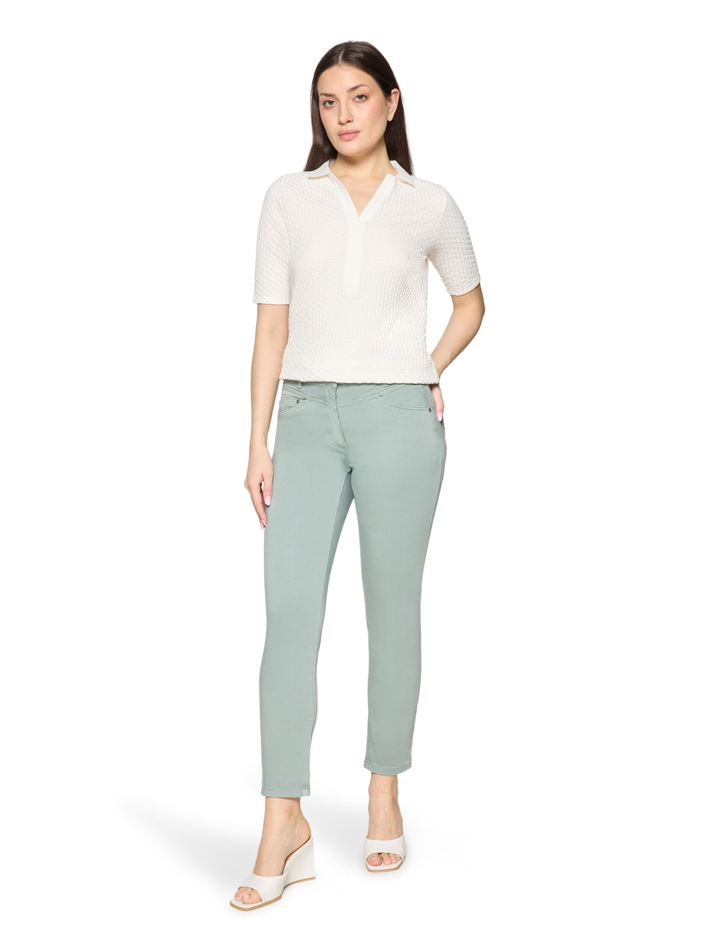 Betty Barclay Slimfit Hose in Grün