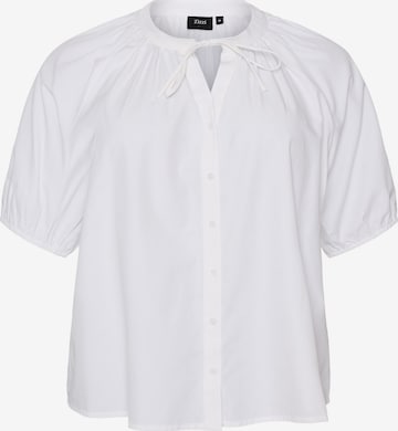 ZizziBluza 'MTRINE' - bijela boja: prednji dio