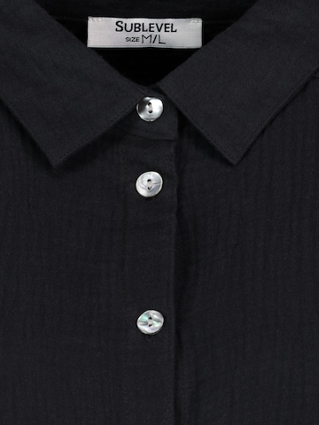 Sublevel Blouse in Zwart