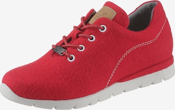 JANA Sneakers laag 'Idua' in Rood: voorkant