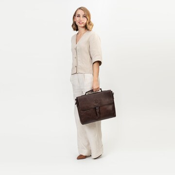 Farmhood Document Bag in Brown