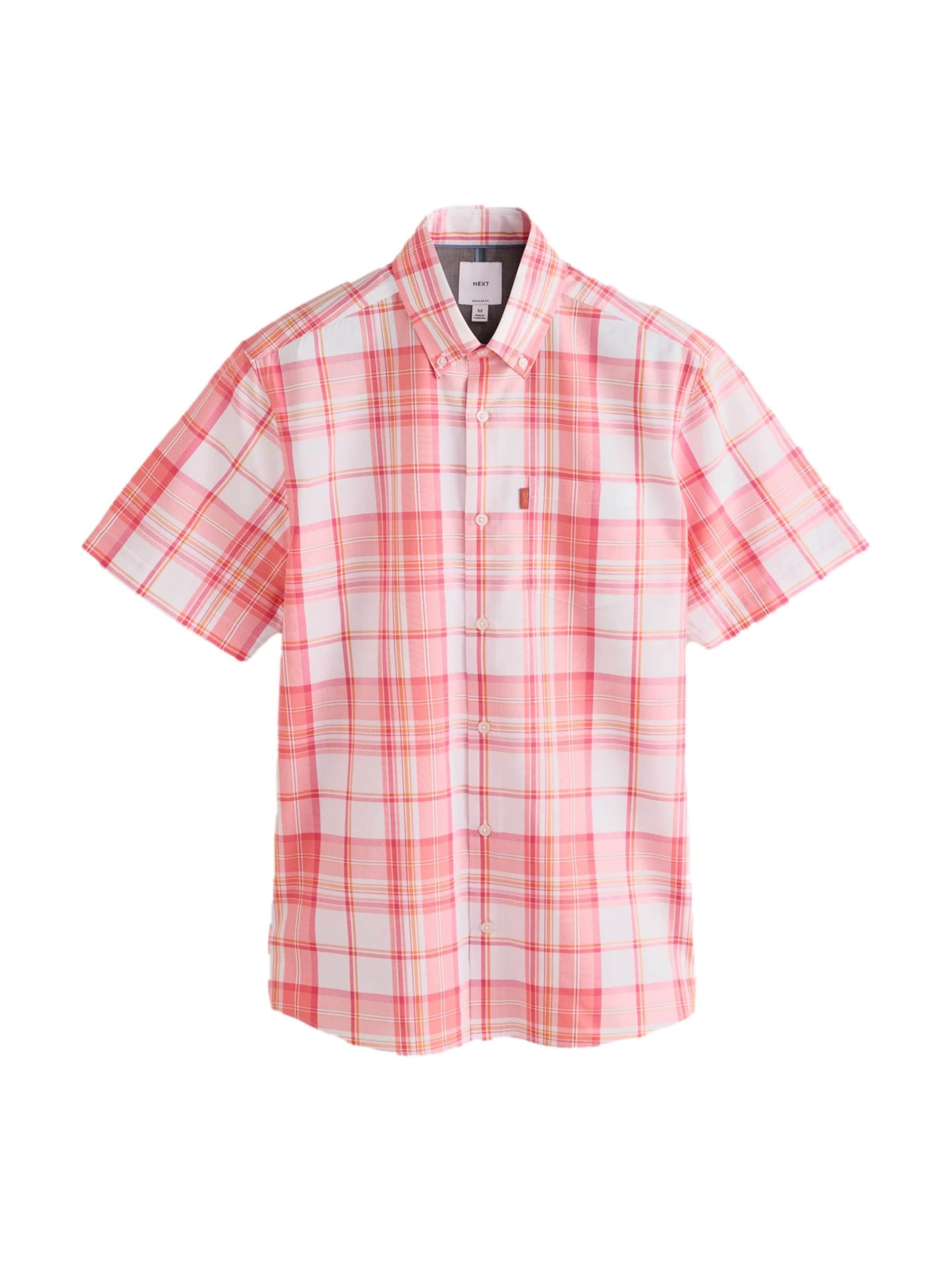 Coupe regular Chemise Next en rose : devant