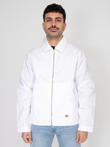 Giacca di mezza stagione 'Ol x Workshop' di DICKIES in bianco: frontale