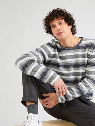 INDICODE JEANS Pullover 'Lian' i blå