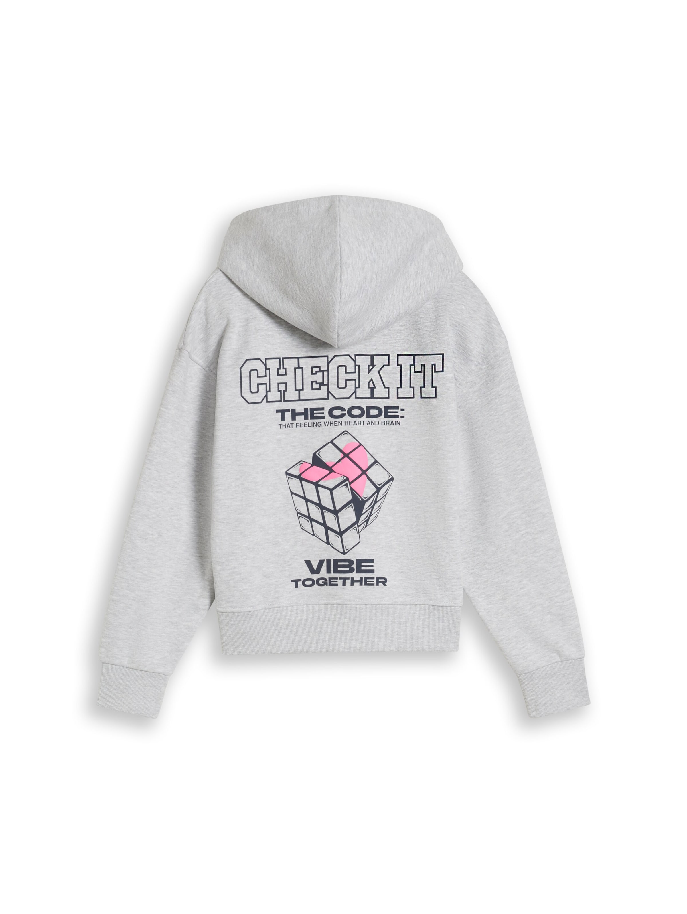 TOM TAILORSweater majica - siva boja