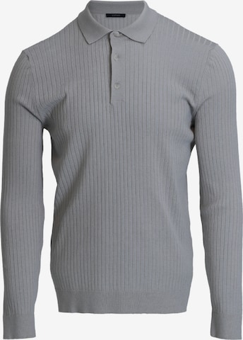 Lufian Sweatshirt in Grijs: voorkant