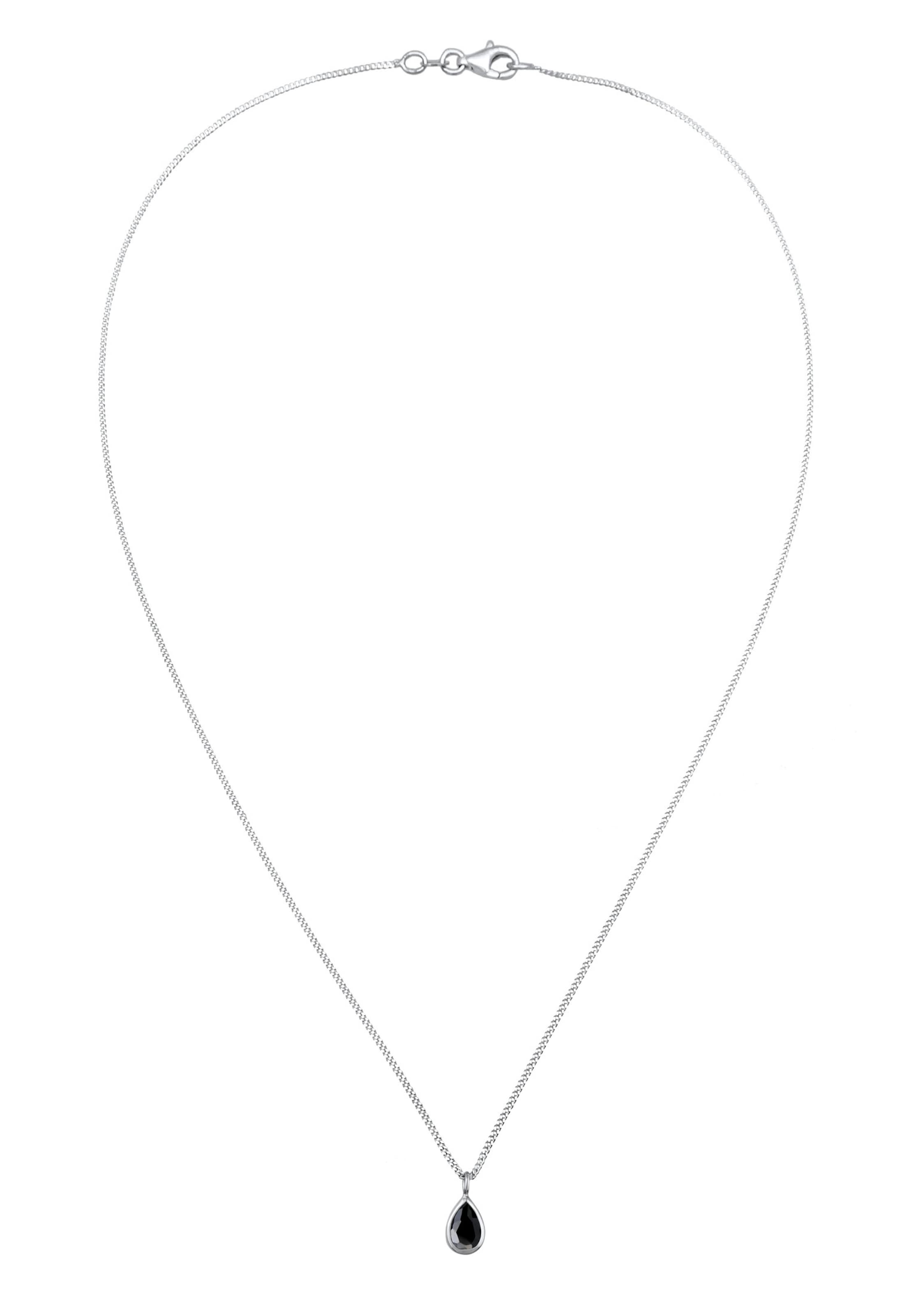 ELLI Ketting in Zwart: voorkant