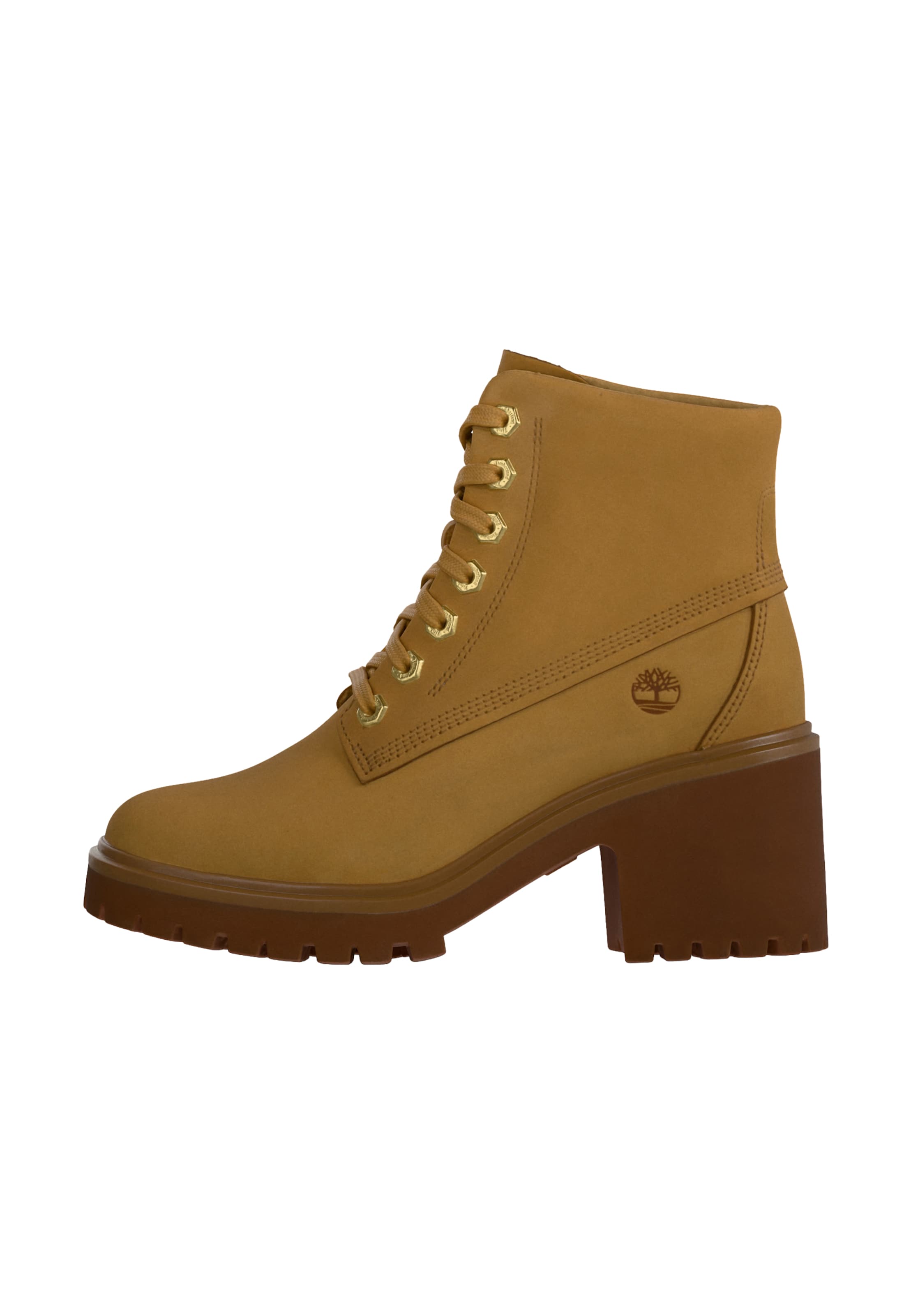Stivaletto stringato di TIMBERLAND in beige: frontale