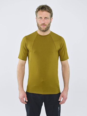 BLACKYAK Shirt 'Kabru' in Green: front