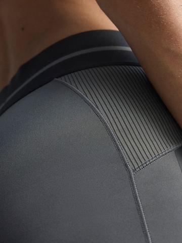 ADIDAS PERFORMANCE Skinny Fit Спортен панталон 'Hyperglam' в сиво