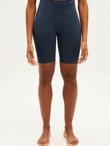 ARMEDANGELS Skinny Leggings 'Ajaala' in Blue: front